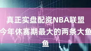 真正实盘配资NBA联盟今年休赛期最大的两条大鱼
