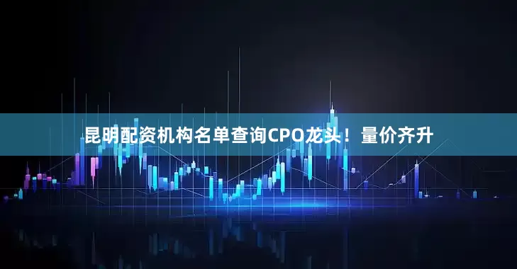 昆明配资机构名单查询CPO龙头！量价齐升
